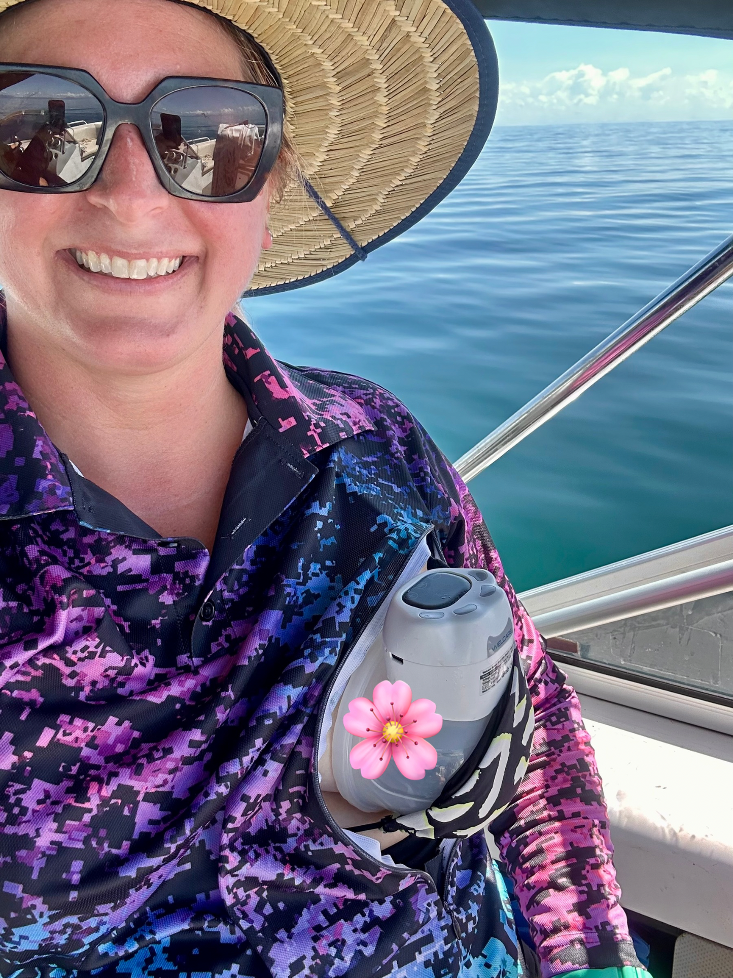 Digital Camo Pink Fishing Shirt – Long Sleeve