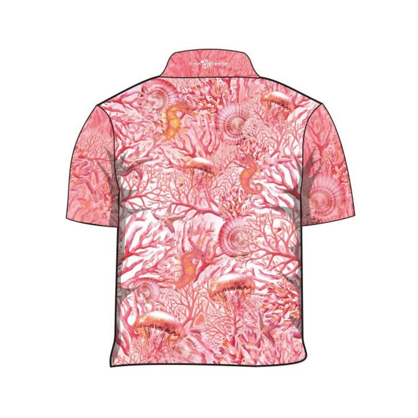 Coral Chic Fishing Shirt – Short Sleeve
