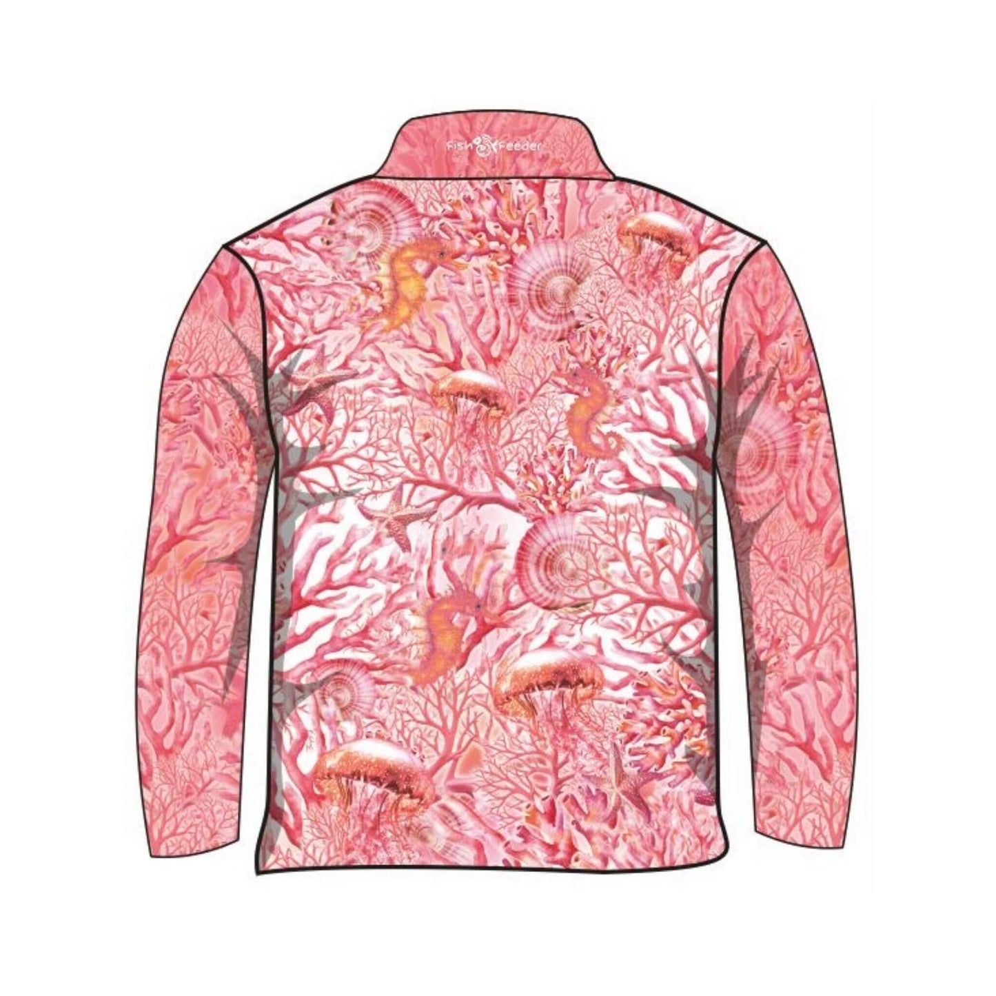 Coral Chic Fishing Shirt – Long Sleeve