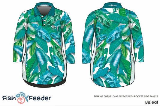 Girls Beleaf Fishing Dress - Long Sleeve
