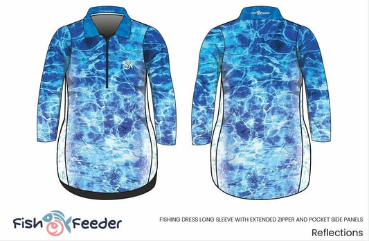 Reflections Fishing Dress - Long Sleeve