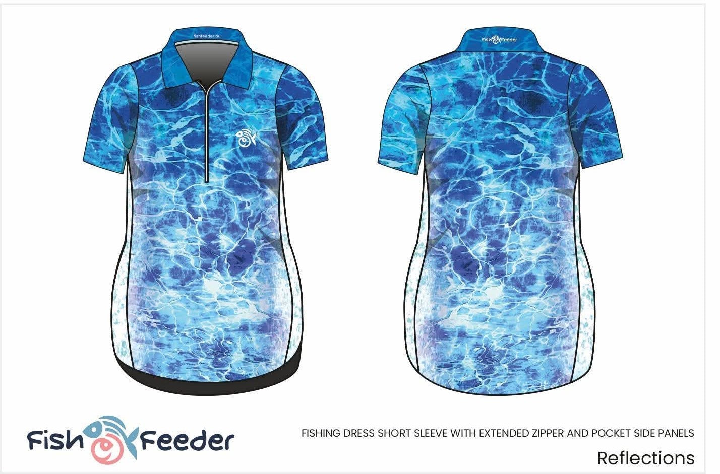 Reflections Fishing Dress - Short Sleeve