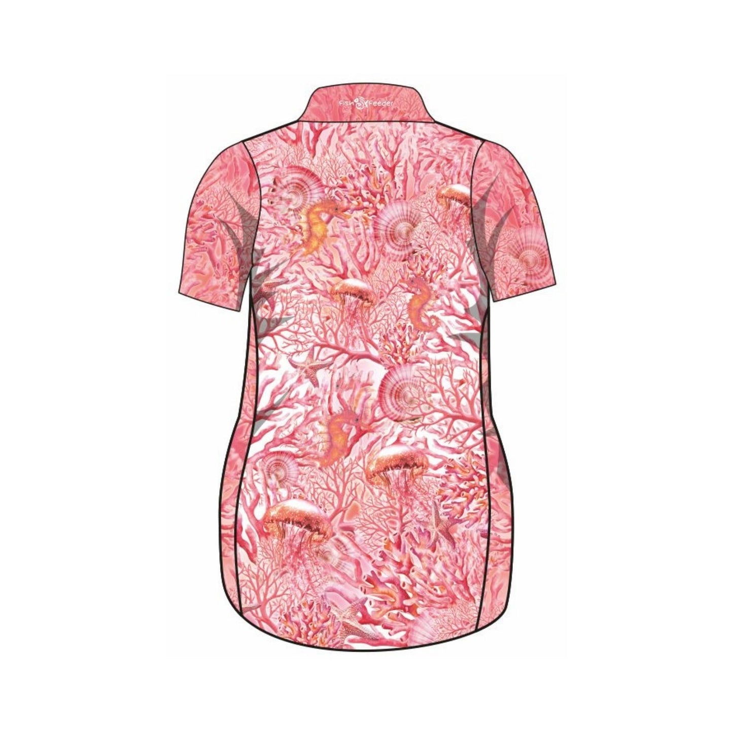 Coral Chic Fishing Dress – Short Sleeve