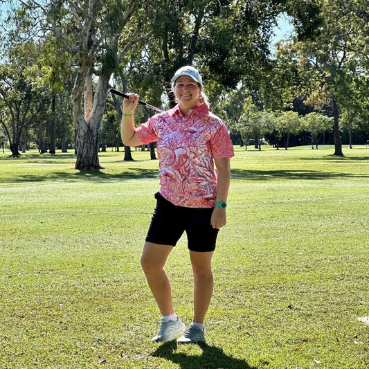 Coral Chic Fishing Shirt – Short Sleeve